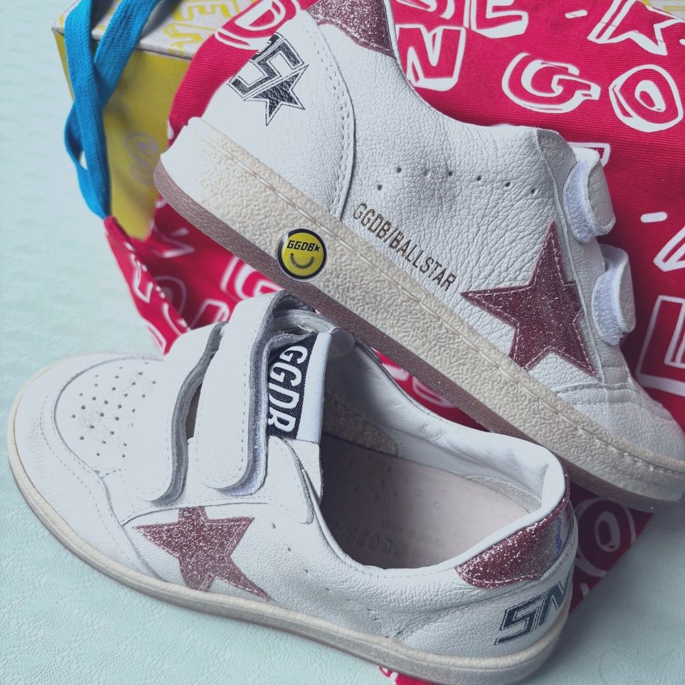 Golden Goose Ball Star Strap, Kid size EU 29